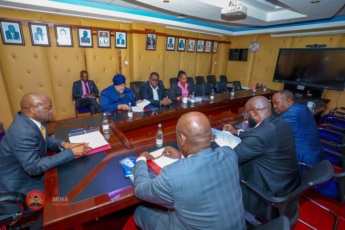 Courtesy Call with Kenya Police FC Leadership on Accountability - Dr. Raymond Omollo