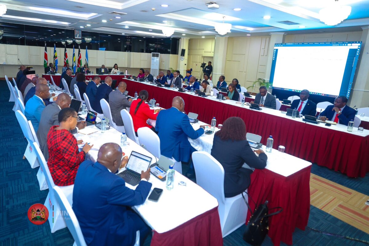 Monthly PS Consultative Meeting Chaired by Hon. Koskei - Dr. Raymond Omollo