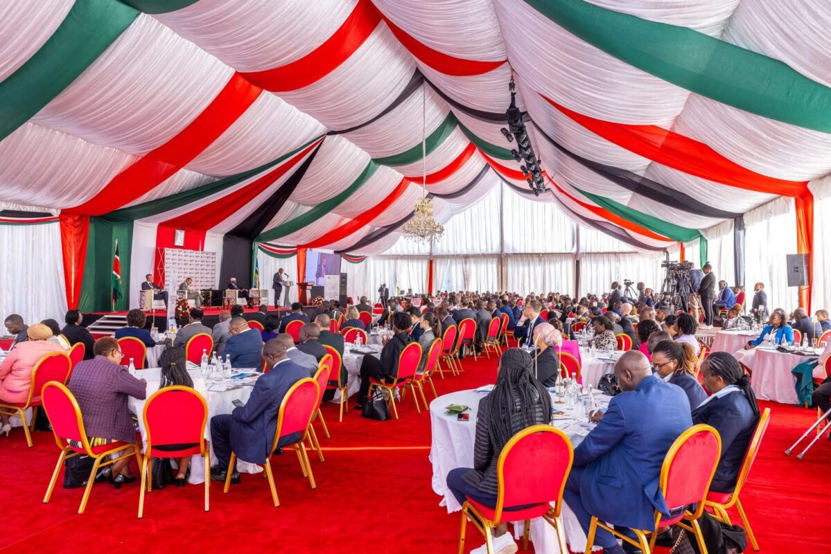 Participation in 13th Development Partnership Forum at DP’s Residence - Dr. Raymond Omollo