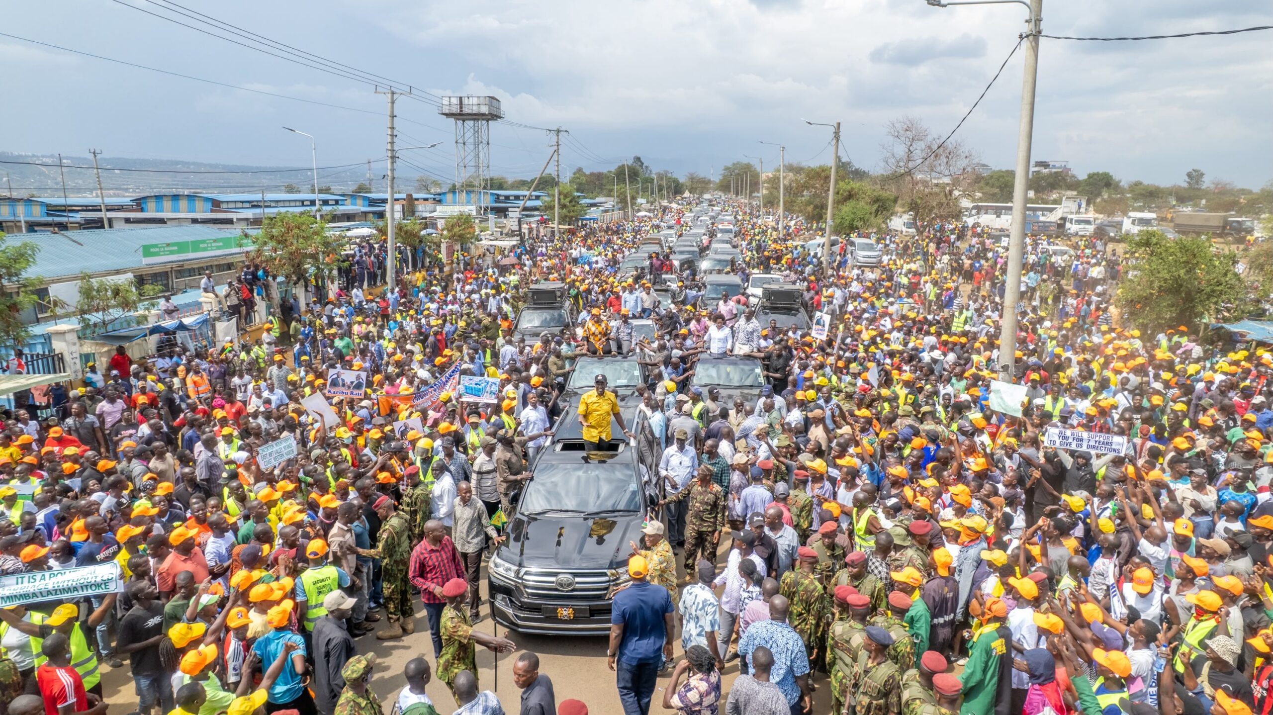 President Ruto Continues Nyanza Development Tour in Kisumu